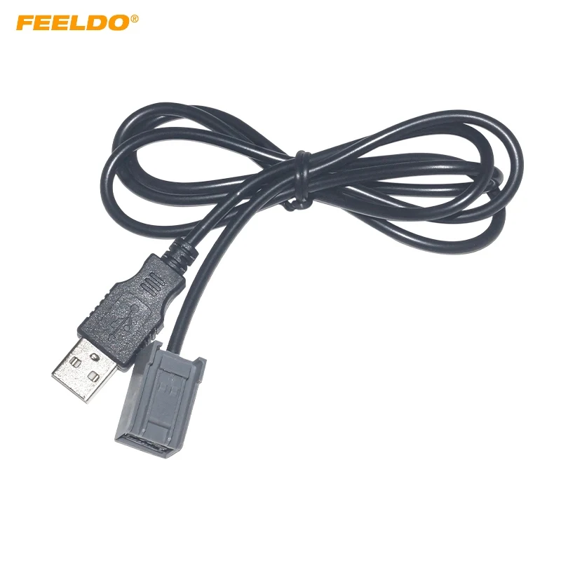 Автомобильный радиоприемник FEELDO кабель AUX разъем USB 2 0 аудиокабель адаптер для Honda