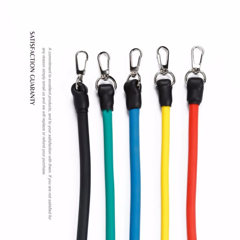 

11pcs Resistance Band Natural Latex Belt Stretch Band Strap Accessories Elastic Gym Yoga Fitness Training Equipment DropShipping