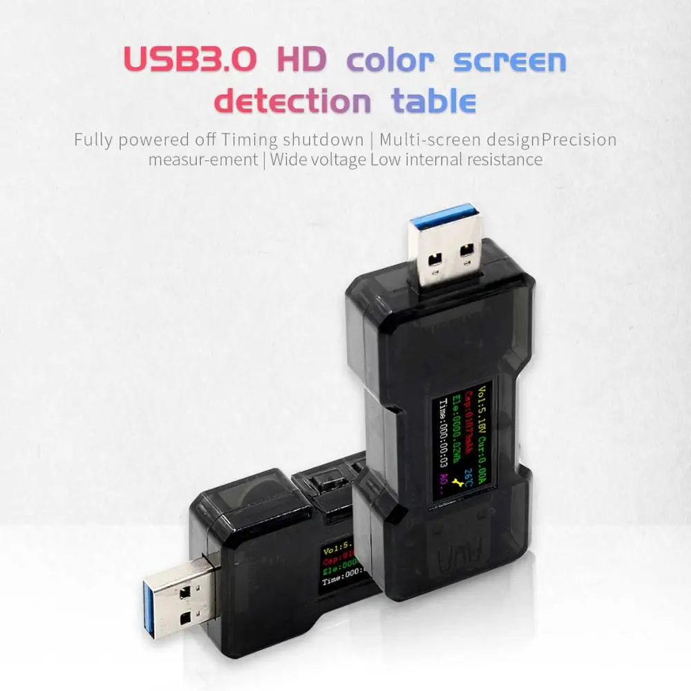 FNB18 USB Тестер DC Цифровой вольтметр amperimetro измеритель напряжения тока Ампер Вольты ампреметр детектор Банк питания зарядное устройство индикатор