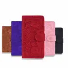 Кожаный чехол-книжка с 3D цветами для iPhone 13, 12, Mini 11 Pro, X, XR, XS MAX, чехол для телефона iPhone 7, 8, 6, 6S Plus, SE, чехол