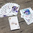 Горячая Распродажа аниме мультфильм Honkai Impact 3 Косплей настольная игра открытки в твердом переплете покер игрушка подарок с коробкой