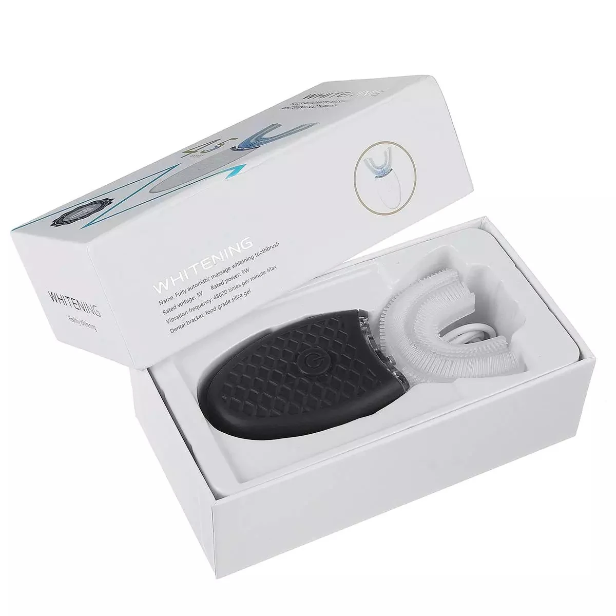 

Ultrasonic Electric Toothbrush Usb Rechargeable Silicon Teethbrush Ipx7 Waterproof U 360 Sonic Brush heads Clean tooth whitening