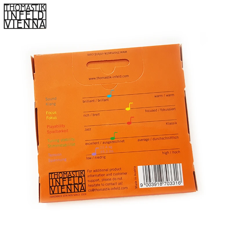 Набор струн для скрипки tomastik-Infeld alpheyue серии AL100 размер 4/4