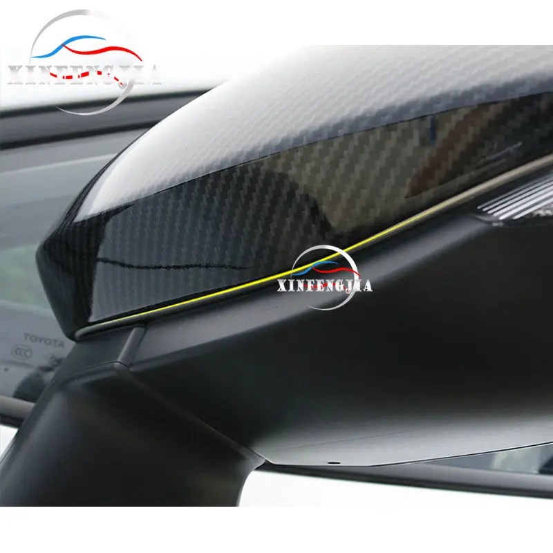 Боковые зеркала заднего вида для Toyota Corolla 2020 2 * из углеродного волокна|Лепнина