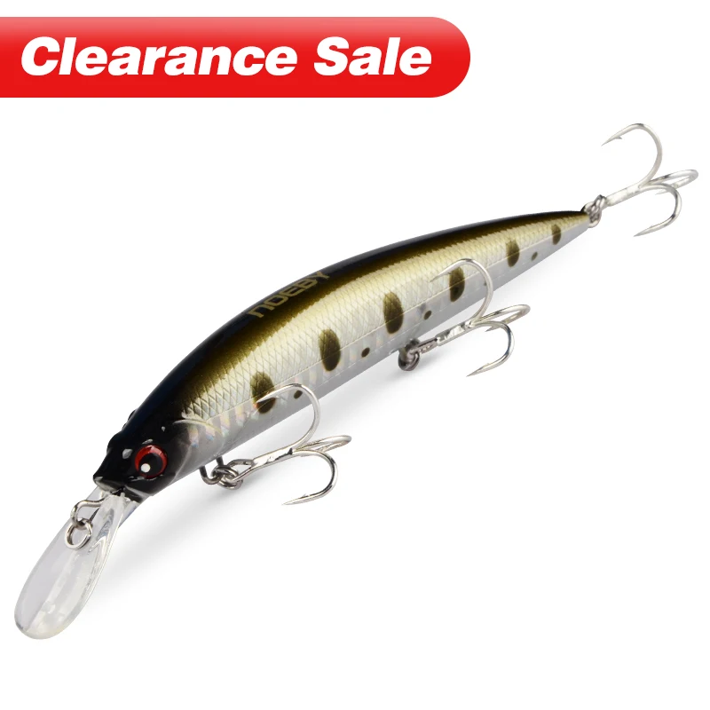 Опускается на дно Minnow приманки для ловли рыбы 110 мм 36 г жесткие рыбалки в воблеры