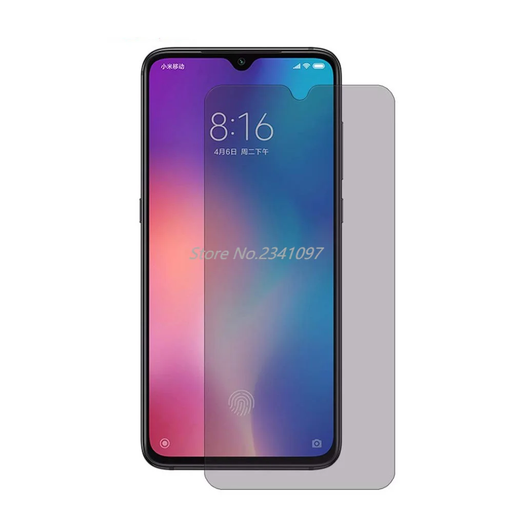 С уровнем твердости 9H надежное закаленное стекло для Xiaomi CC9E Анти шпион Экран
