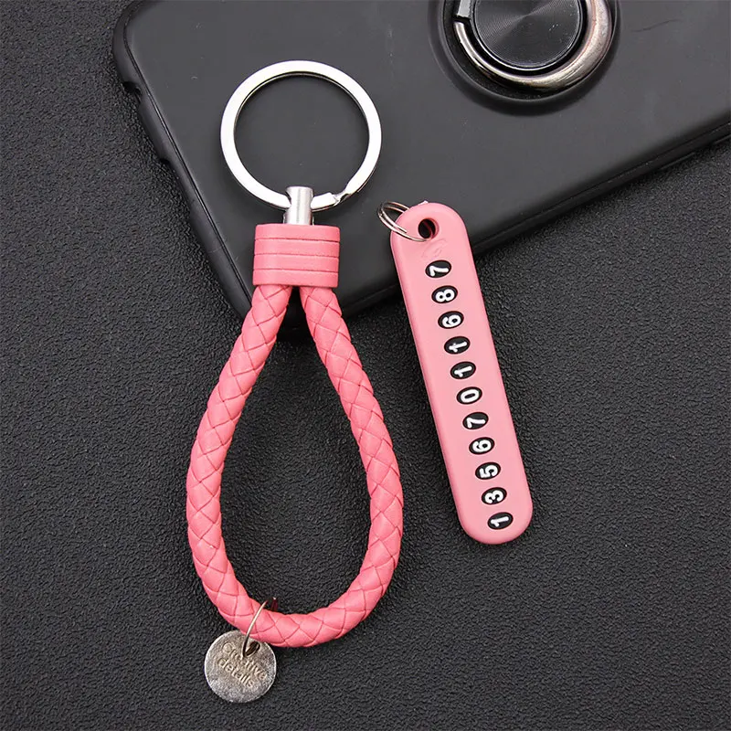 

Автомобильный брелок с защитой от потери, карточка с номером телефона, реклама, карточка для временной парковки автомобиля, поворотная табличка с номером телефона, автомобильный Стайлинг, ключ