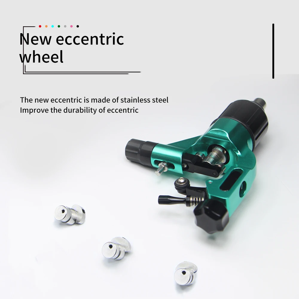 Ротационная татуировочная машина Shader и лайнер 7 цветов Ассорти тату мотор