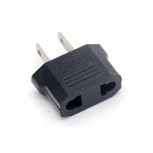 EURO EU To US Travel Power Plug Adapter Converter Travel Conversion European To American USA Outlet 