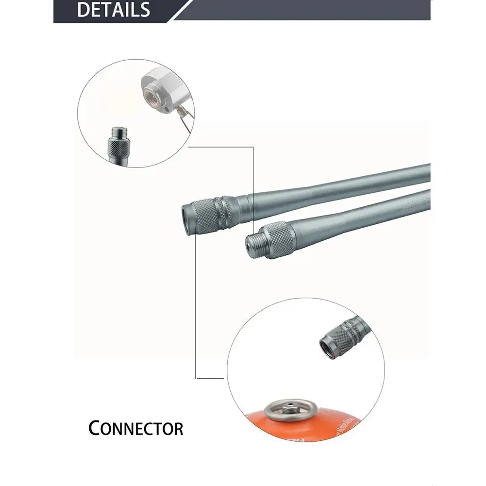 9.5in газовый фонарь удлинитель ударный газовая лампа полюс держатель для кемпинга