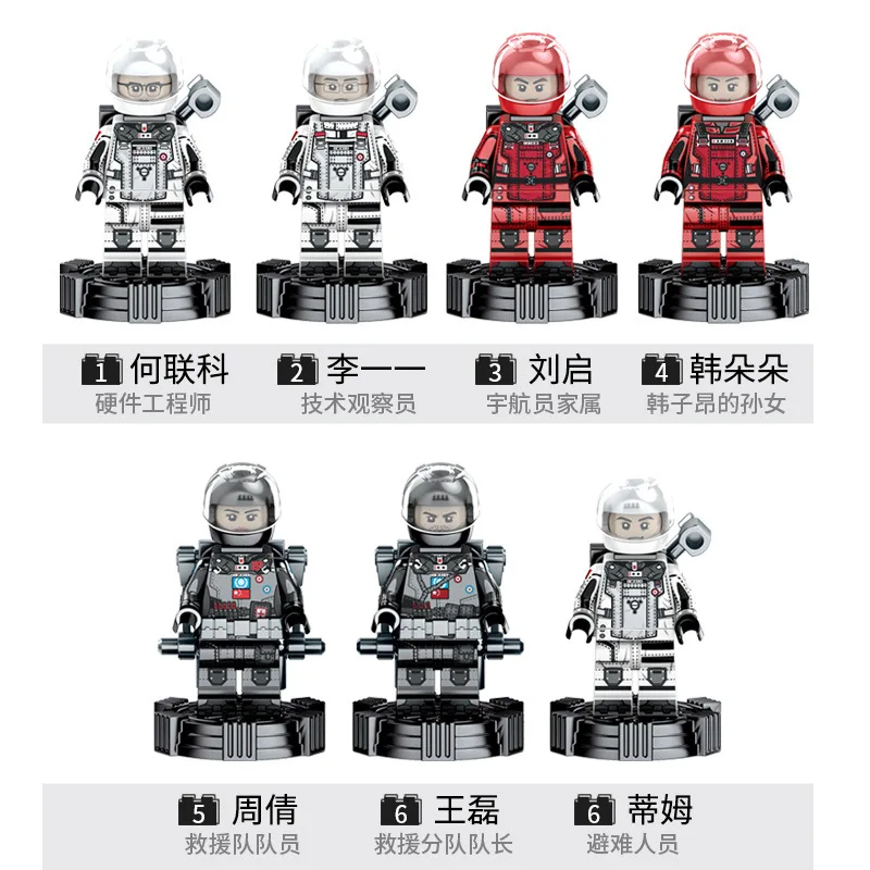 DHL 107028 2453Pcs The Wandering Earth Planetary Engine Military Series Building Blocks Bricks Model Sembo toys Christmas gift | Игрушки и