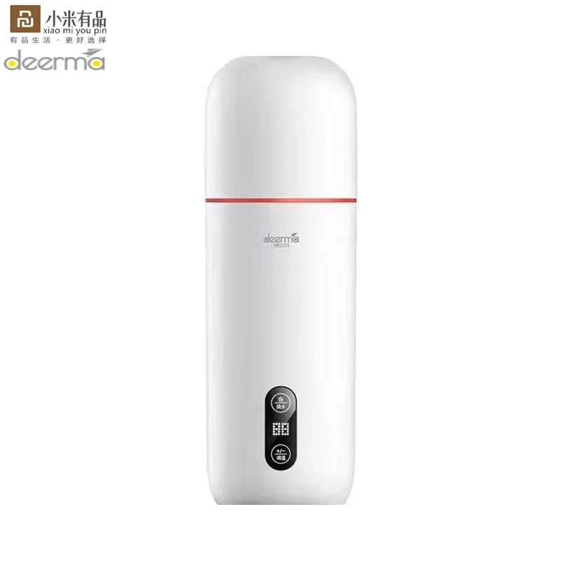 Портативный электрический чайник Xiaomi Deerma 350 мл термос с сенсорным управлением
