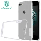 Чехол Nillkin для iPhone SE 2020, 7, 8, из ТПУ, прозрачный, с пылезащитной заглушкой