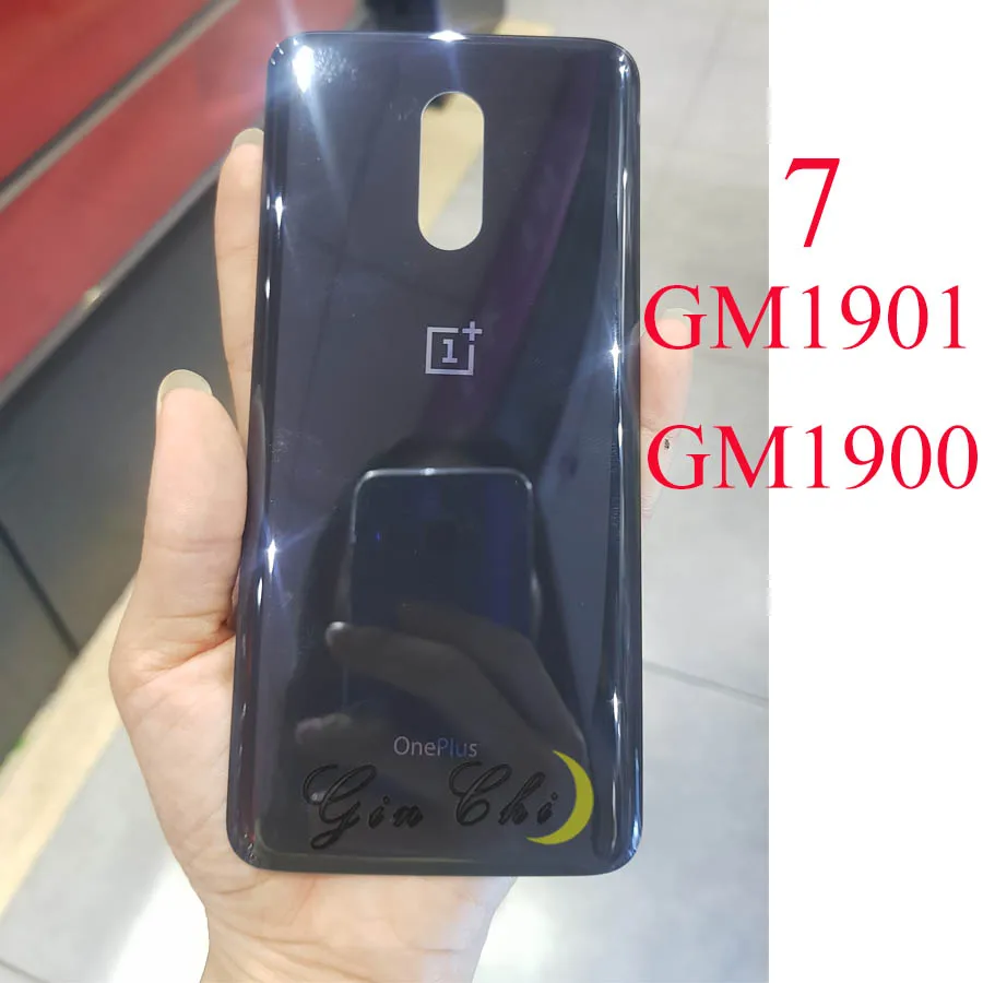 Оригинальный чехол для OnePlus 7 Крышка батарейного отсека заднее стекло Oneplus Pro
