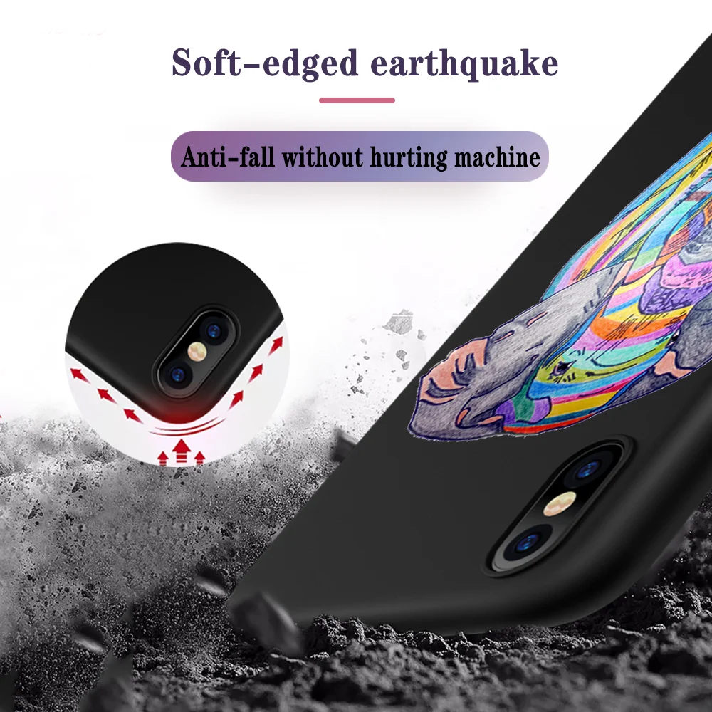 

Cute Elephant Phone Case For iPhone 11 Case for IPhone 11 Pro XR X XS Max 7 8 6S Plus SE 2020 Soft TPU Back Cover Funda Couple