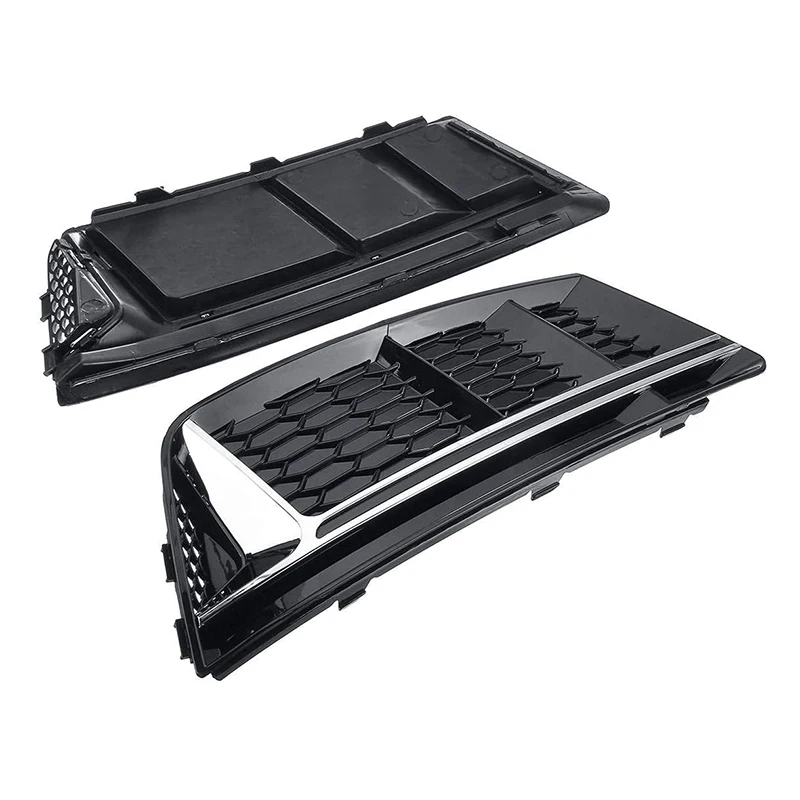 1 пара передний бампер автомобиля противотуманные фары светильник решетка гриль