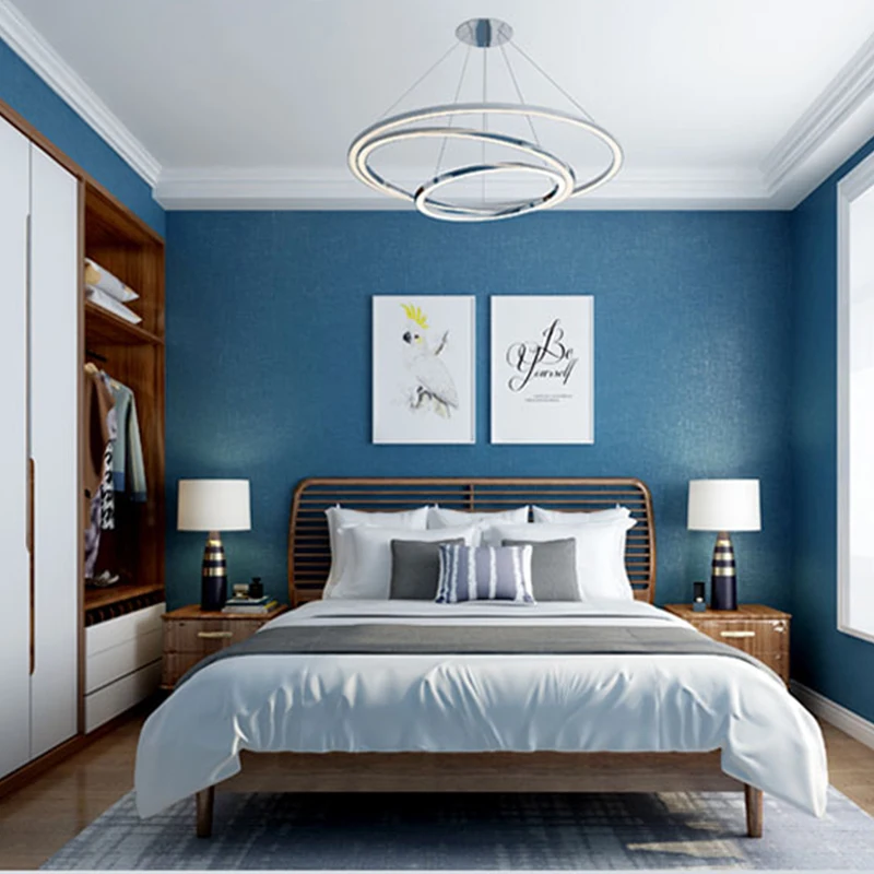 

Peel And Stick Wide Format Water Proof Matte Wall Paper Canvas Sticker Roll Self Adhesive Removable Printable Fabric Wallpaper