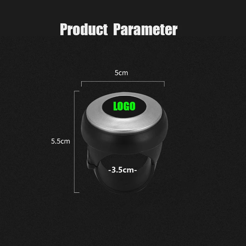 Усилитель рулевого колеса автомобиля поворотная ручка на 360 градусов для Hyundai Accent