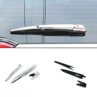 for toyota wish 2009 2012 accessories abs chrome car rear window windshield wiper arm blade cover trim molding car styling