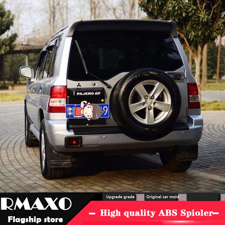 Спойлер для Mitsubishi pajero V23 1996 2004 spoilвысокое качество абс пластик заднее крыло
