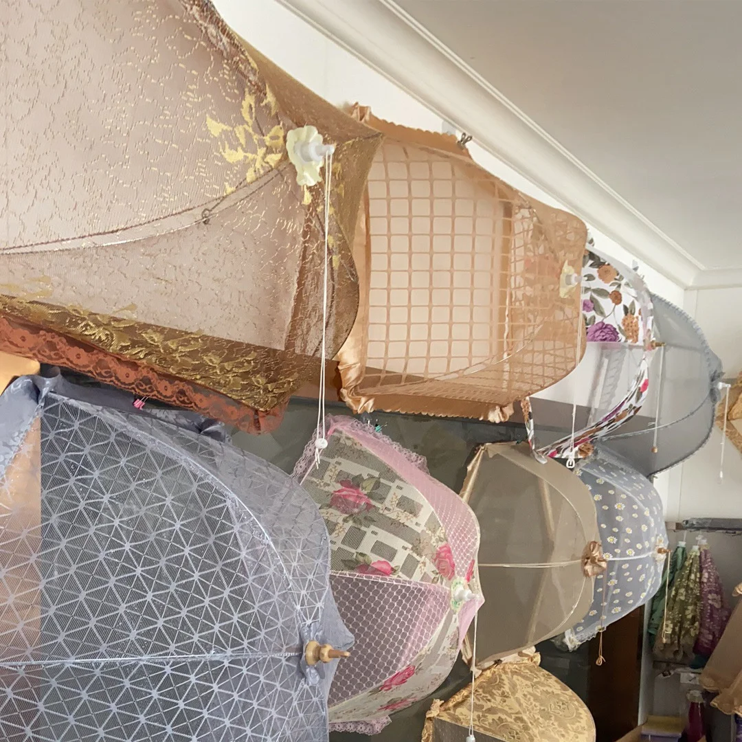 Портативная Крышка для еды в стиле зонтика крышка от комаров кружевной стол дома