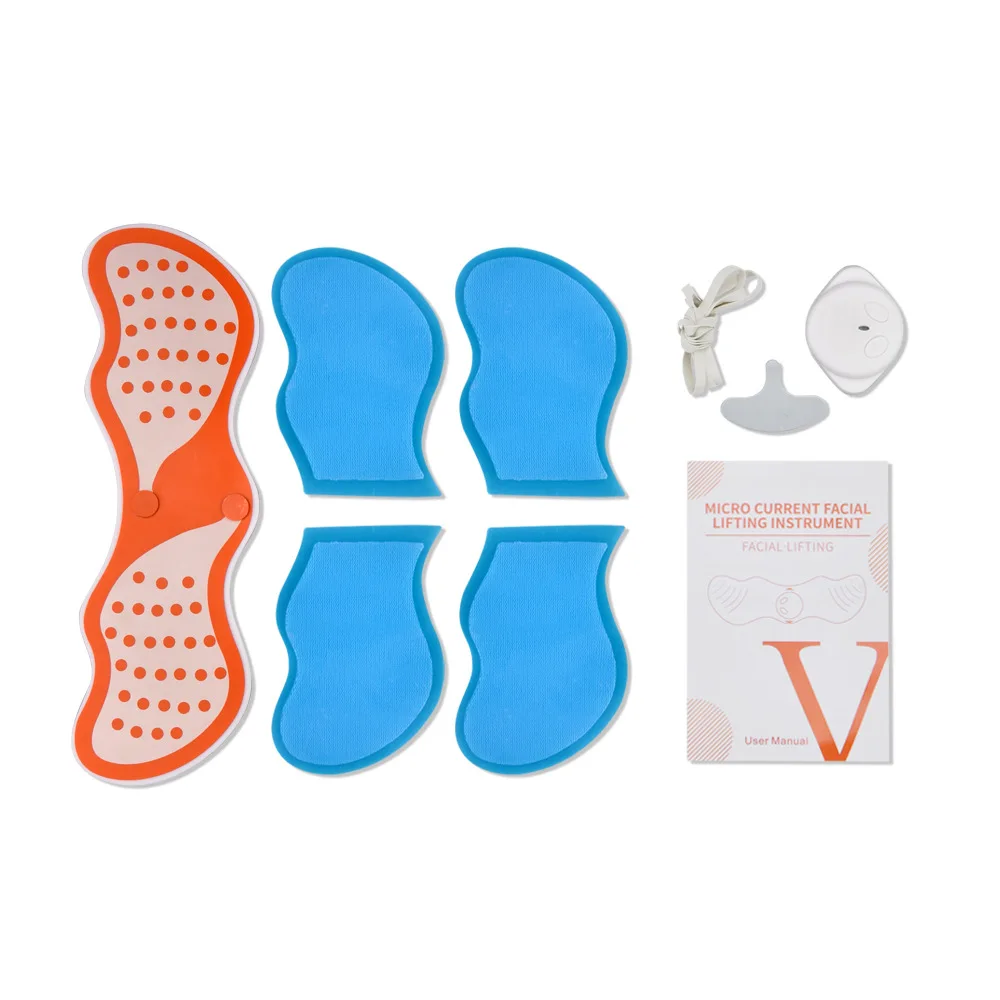 

Electronic Pulse Face Lifting Instrument EMS Micro Vibration to Remove Masseter Muscles Double Chin V Face Beauty Device