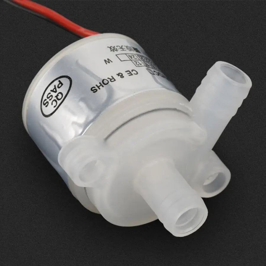 White Mini Food Grade Brushless Water Pump 12V DC 6W for Instruments | Обустройство дома