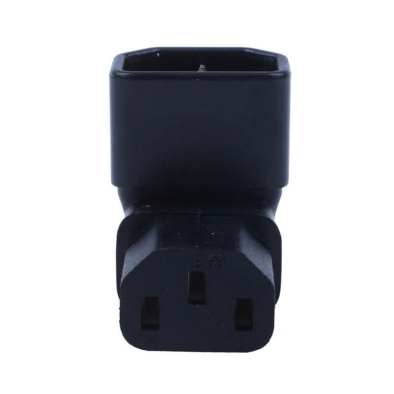 Прямоугольный адаптер IEC вверх Угловой 320 C14 C13 для LCD/LEC TV настенное крепление