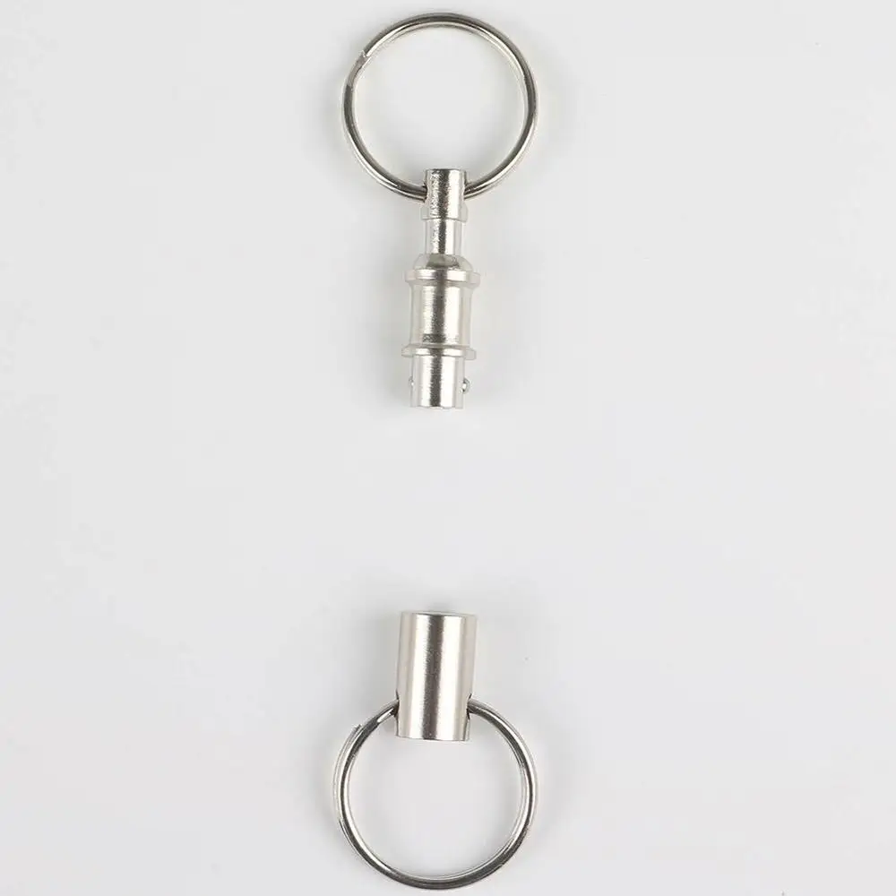 Брелок с двойной головкой для активного отдыха тактический EDC карабин кемпинга скалолазания автомобильный