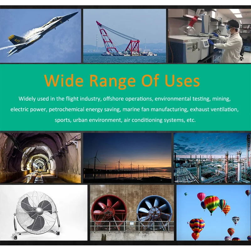 Анемометр измеритель ветра датчик Мини цифровой термометр Anemometro скорость