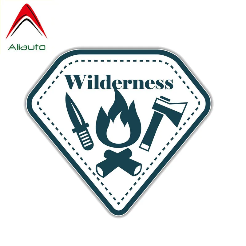 Рефлективная Автомобильная наклейка Aliauto в стиле ретро ПВХ для езды на дикой