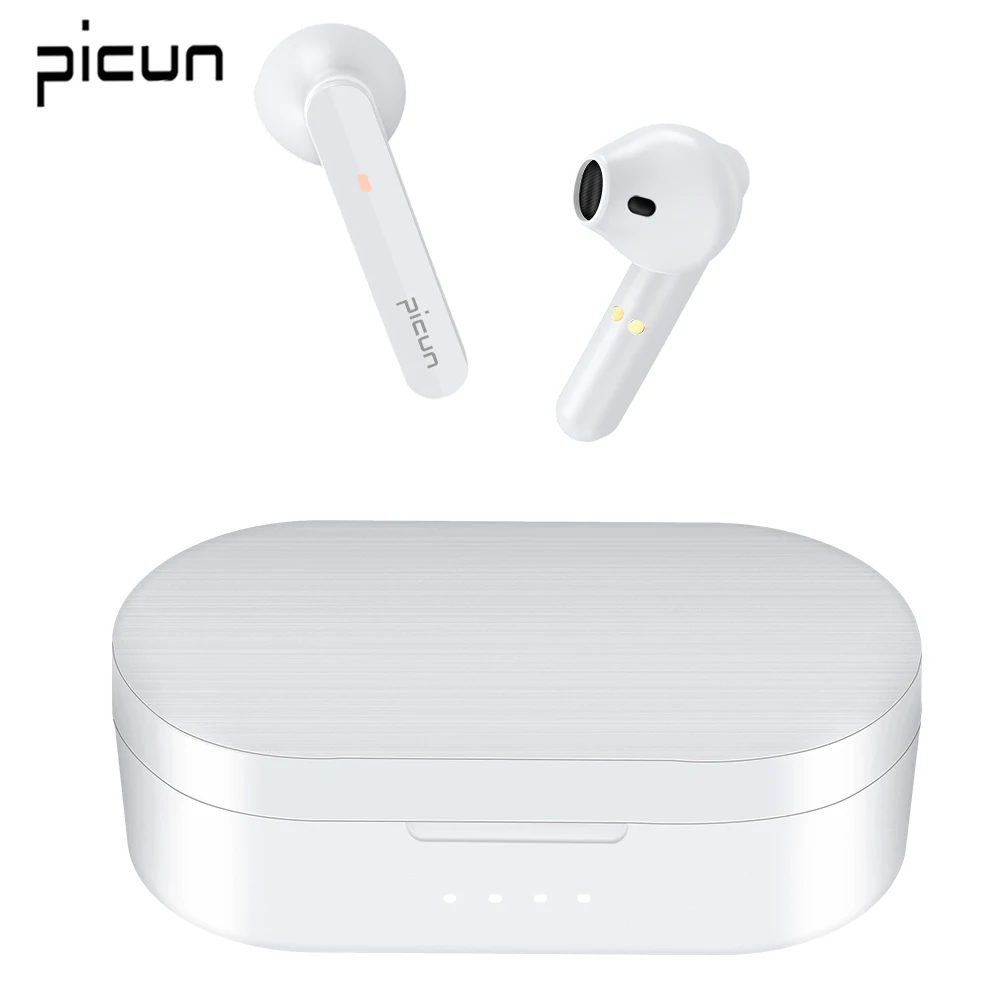 Беспроводные наушники вкладыши Picun W18 TWS Bluetooth 5 0 двойной микрофон|Наушники и