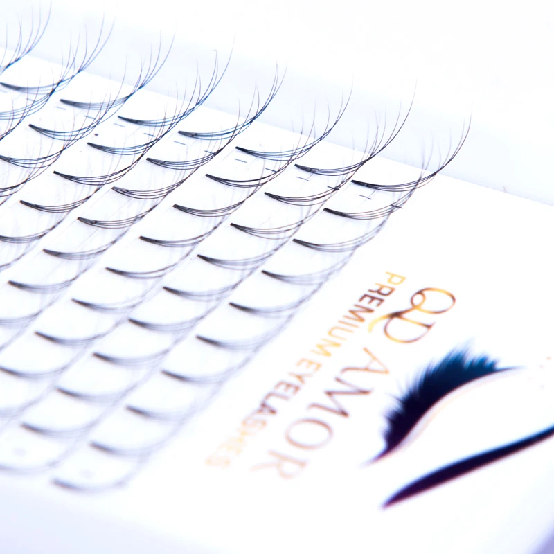 Mink 16 Lines russian volume lashes Pre Made fans Eyelashes Extension Make up Natual Soft Individual Eyelashes