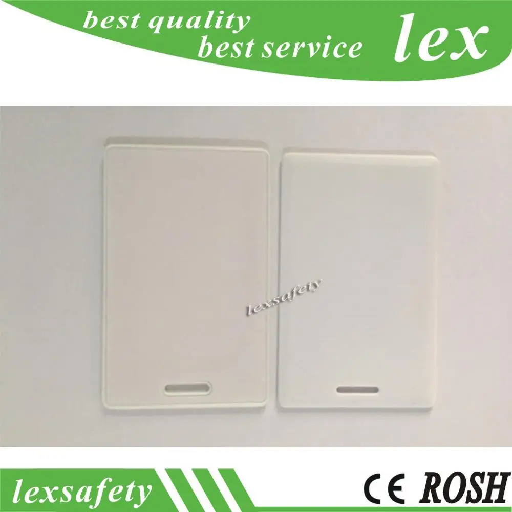 

100PCS/Lot 125Khz Clone Writable T5577 Contactless Thick Card,Access Control System T5577 Duplicator Clone Rfid Clamshell Card
