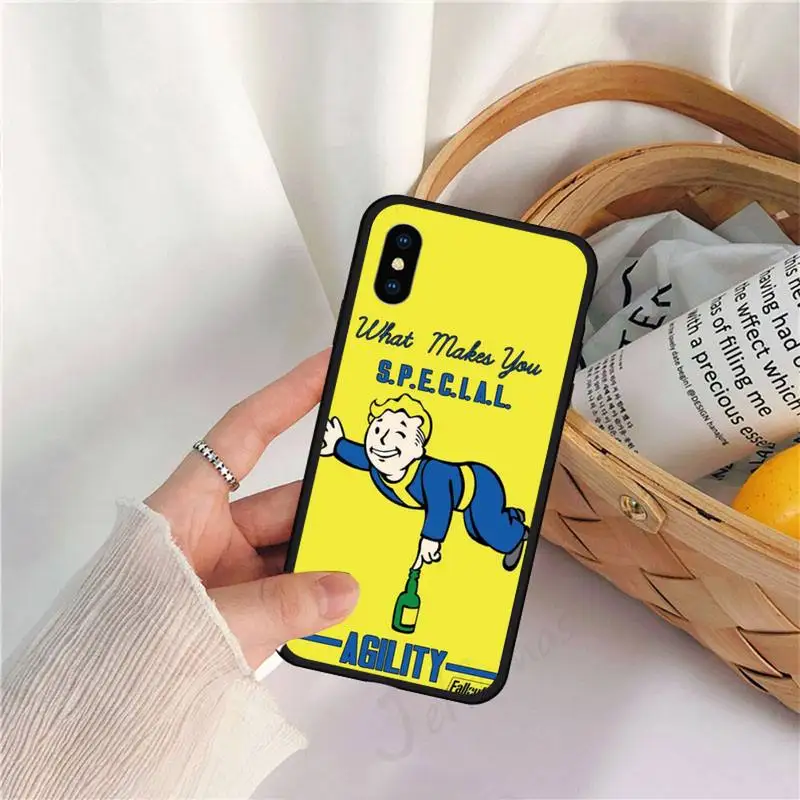 

Black Isle Studios game Fallout Phone Case for iPhone 11 12 mini pro XS MAX 8 7 6 6S Plus X 5S SE 2020 XR