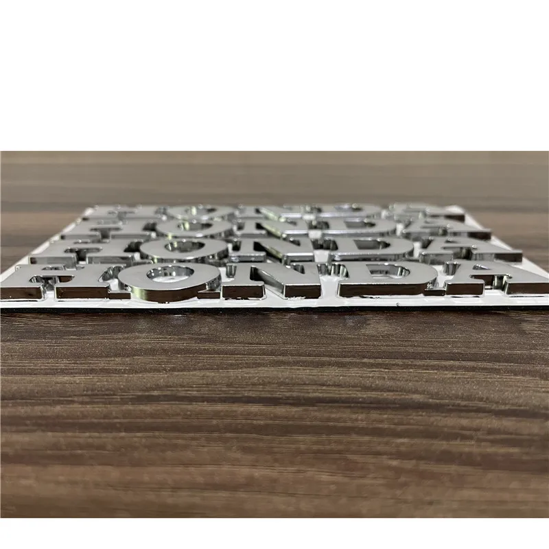 3D наклейка хромированная Серебряная мотоциклетная для логотипа honda значок