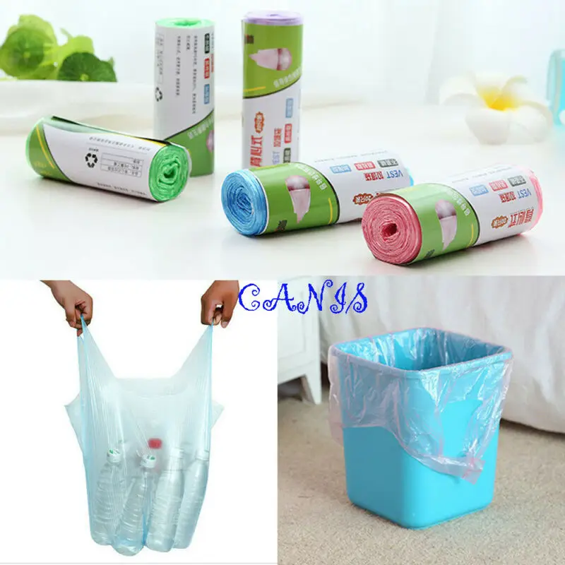 20 шт мусорное ведро лайнер ванная кухня туалет отходы мусор убирать мешок для