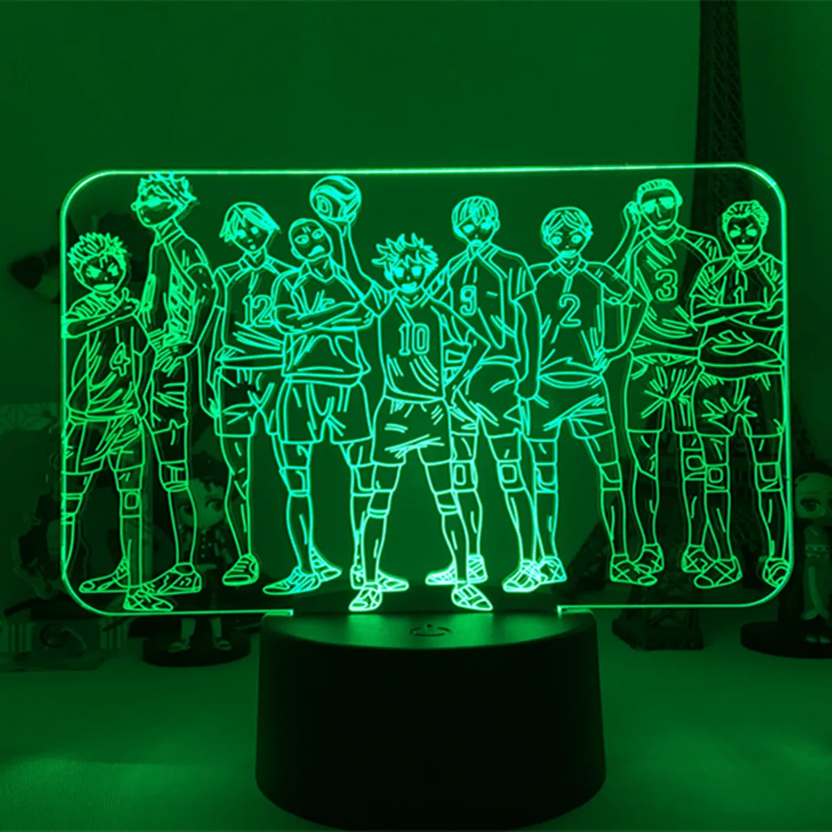 

3d Lamp Anime Haikyuu Friends Led Night Light Birthday Gift Manga Gadget Tendou Lamp Haikyu for Kids Child Bedroom Decor