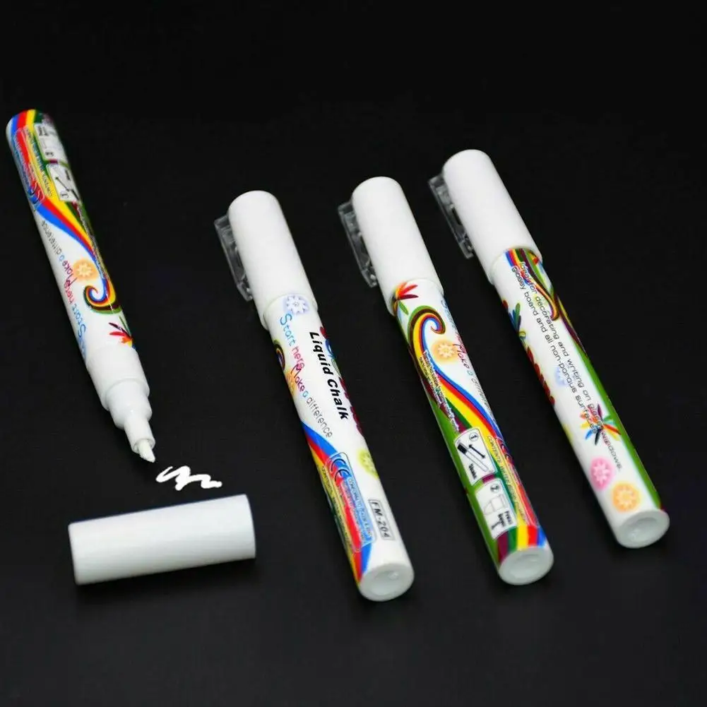 

Chalk Erasable Highlighters Pastel Markers Dual Tip Fluorescent Pen for Art Drawing Doodling Marking School Office Stationery