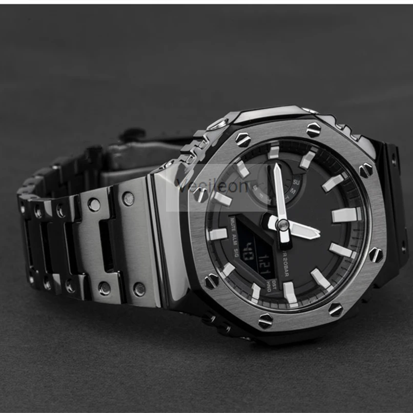 Ремешок для часов ободок телефона металлический ремешок из нержавеющей стали 316L