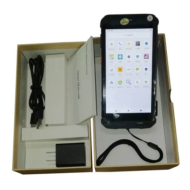 КПК на базе Android 4 Гб ОЗУ 64 ПЗУ с NFC Bluetooth GSM/4G Wifi Google Play прочный терминал | Компьютеры