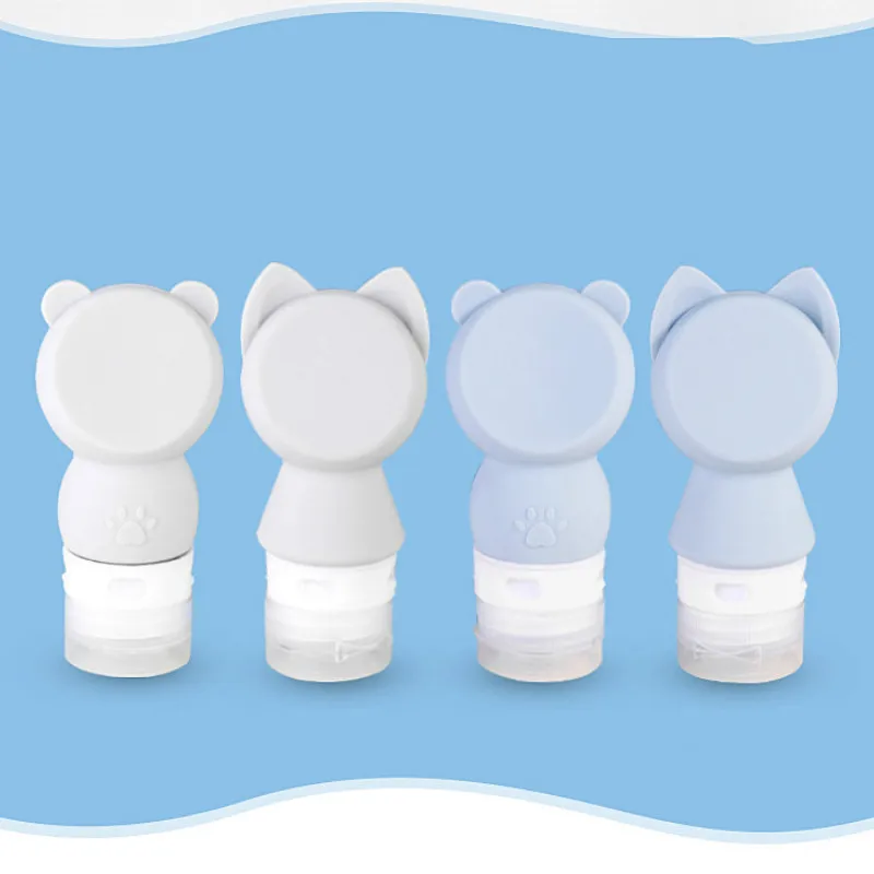 60 мл водонепроницаемые Многоразовые бутылки для путешествий лосьон портативный