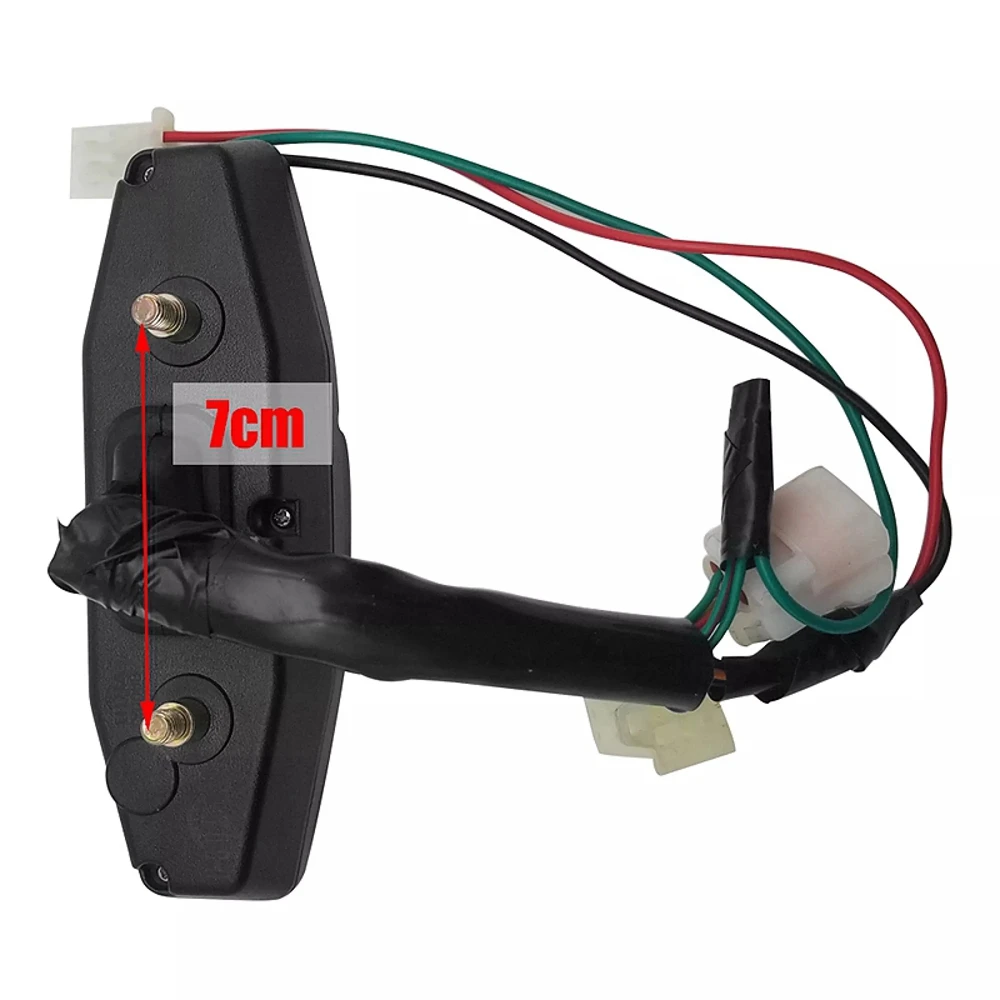 Цифровой спидометр для мотоцикла 1200 об/мин 5 режимов уровень масла 12