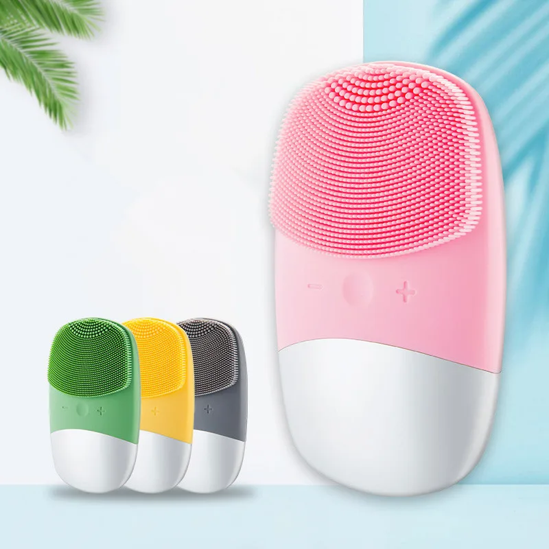 Вибрирующая щетка для лица Luna Mini 2 силиконовое электрическое звуковое очищающее
