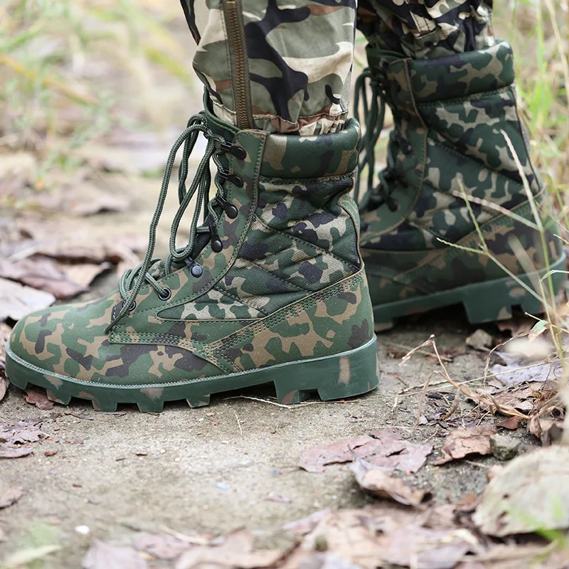Manufacturers Direct Selling a Wave Combat Boots Desert Boots Hight-top Outdoor Tactical Boots Special Forces 07 Combat Boots Ou