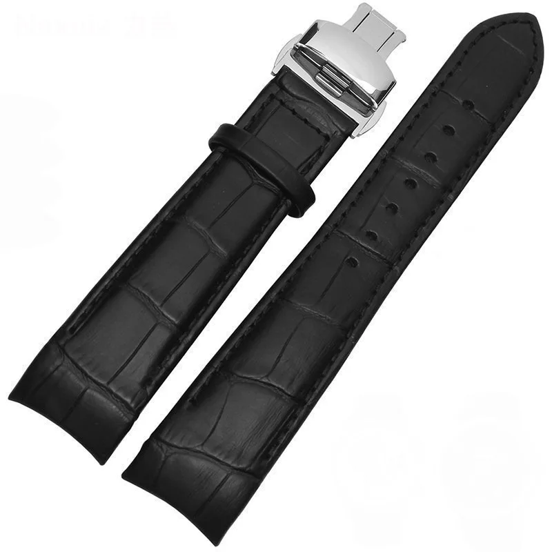 Ремешок для часов Arc из натуральной телячьей кожи браслет Tissot Seiko Omega 18 мм 19 20 21 22 23