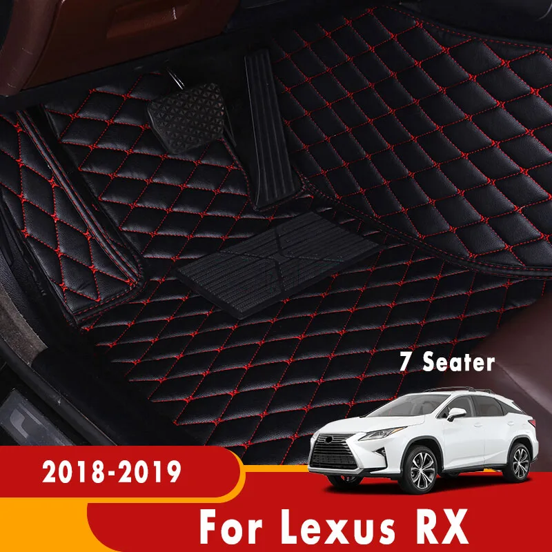

Автомобильные коврики для Lexus RX 2019 2018 (7 местный), Автомобильный Ковер, автомобильные коврики, индивидуальное покрытие, защитные коврики для стайлинга, подставки для ног