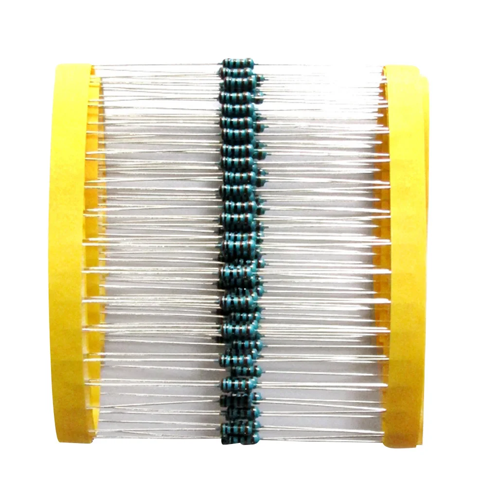 

100 Pieces Rings High Precision 1% Metal Film Resistor 0.25W 1K Ohm