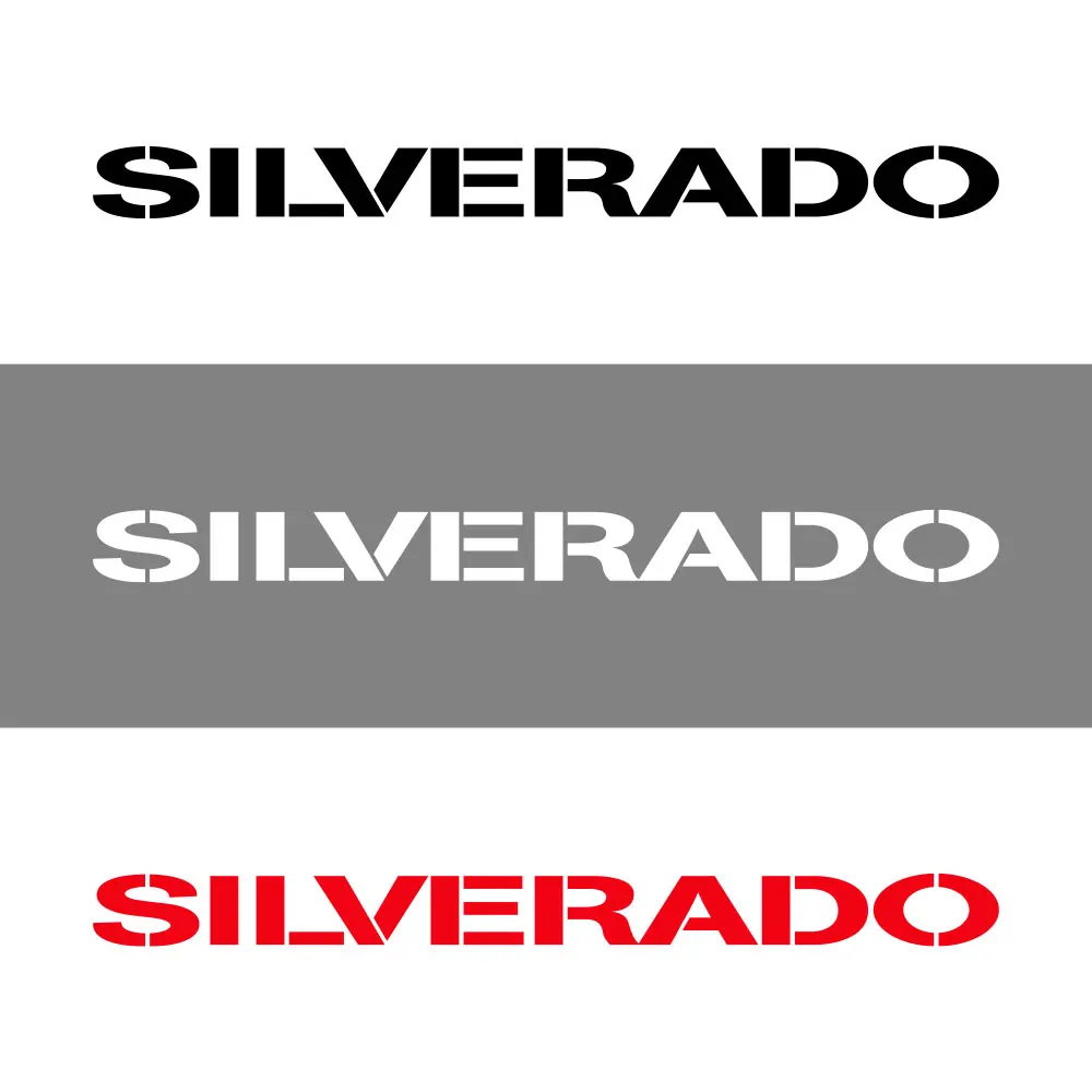 Наклейки для пикапа Chevrolet Silverado декор переднего лобового стекла автомобиля