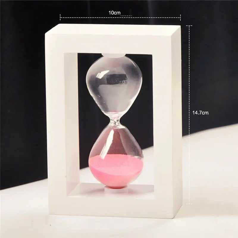 10 минут стеклянные Песочные часы Песок стекло песок таймер-часы декор для